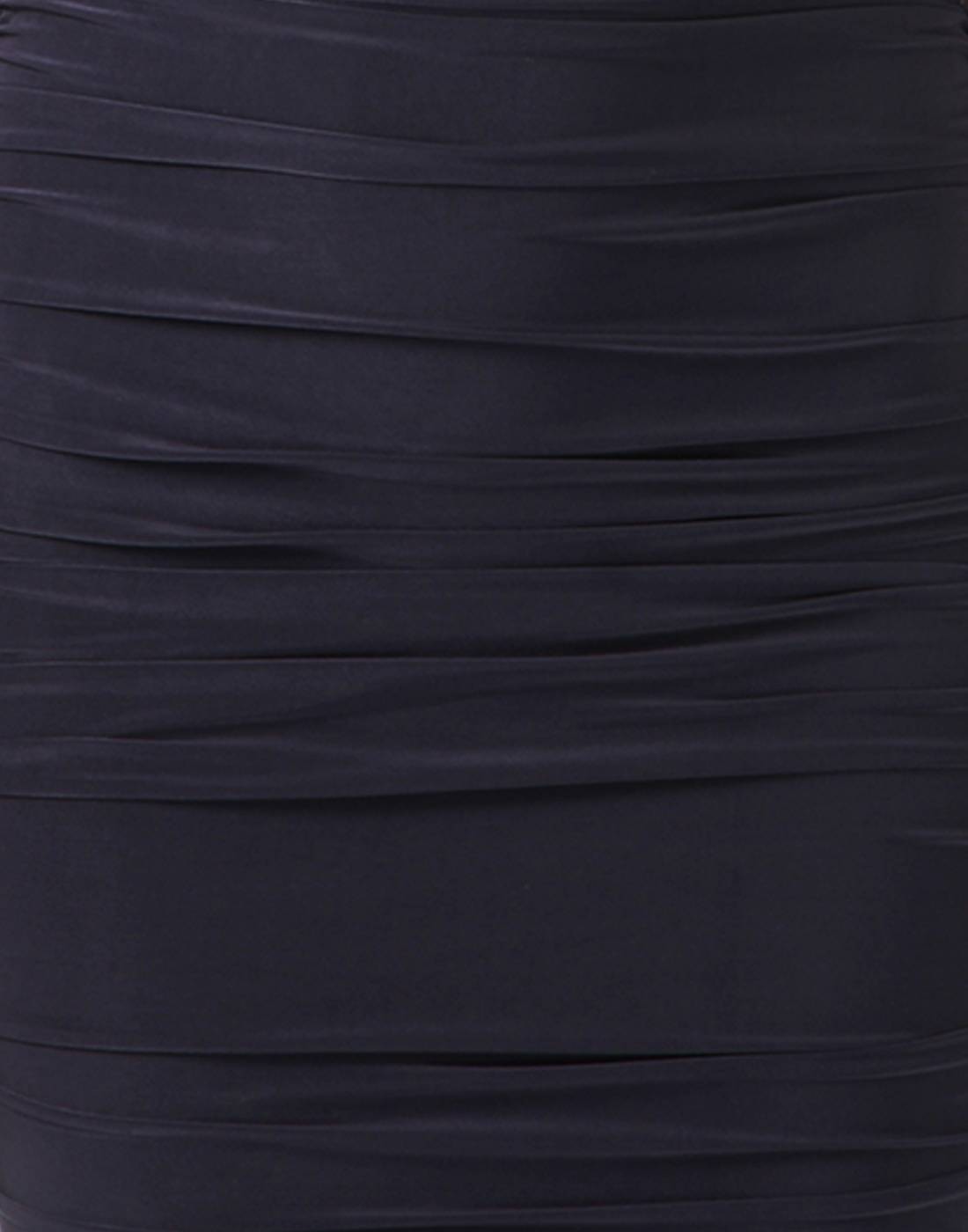 Ax Paris Women Party Navy Blue Bodycon Dress